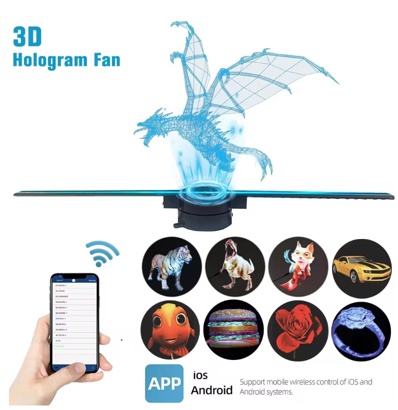 3D Hologram Fan